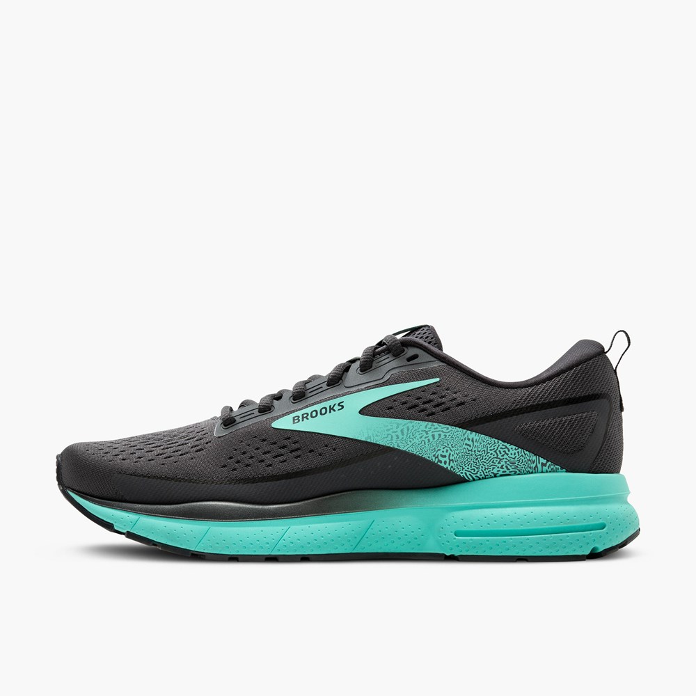 Chaussures Running Route Brooks Trace 3 Blanche Noir Femme | XTY-6364024